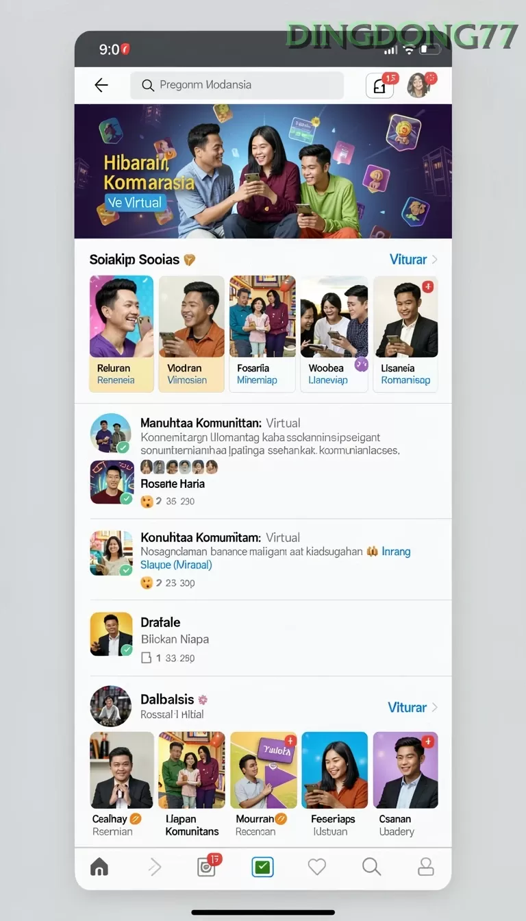 Screenshot Yunitoto nomor 1